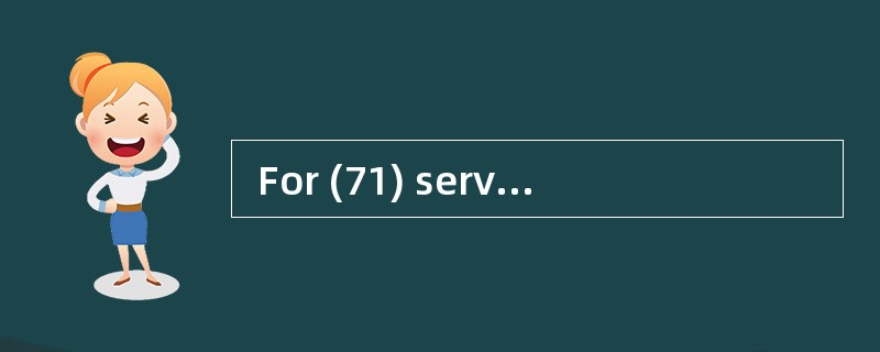  For (71) service, we need a virtual£­c