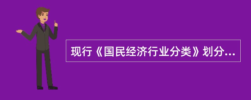 现行《国民经济行业分类》划分行业的原则是:根据经济活动单位( )来划分行业。