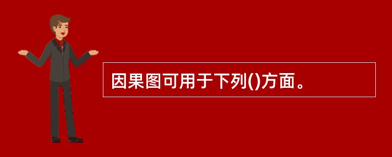 因果图可用于下列()方面。