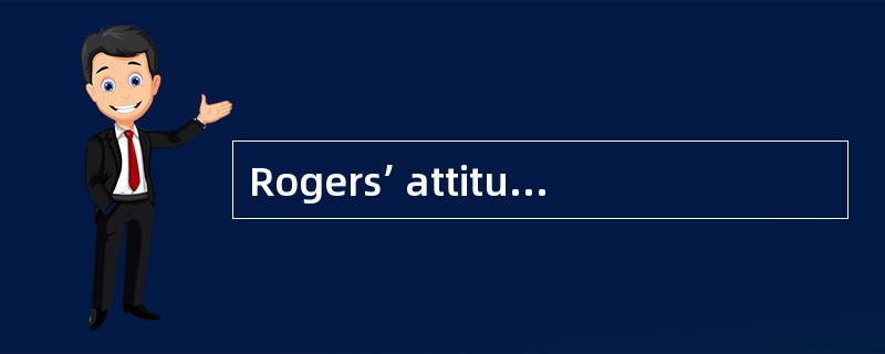 Rogers’ attitude towards the low£­income