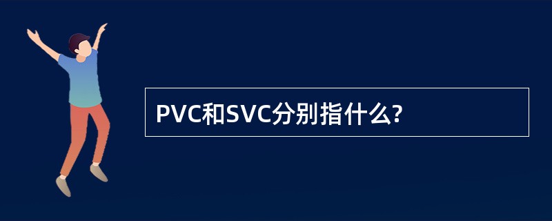 PVC和SVC分别指什么?