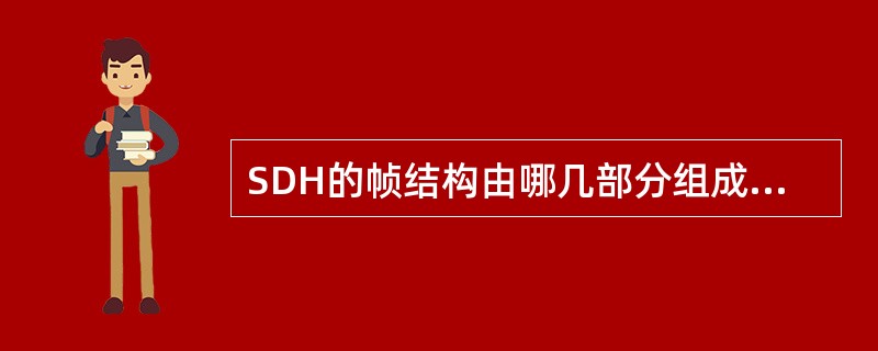 SDH的帧结构由哪几部分组成,各起什么作用?