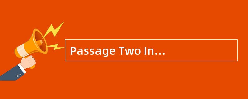 Passage Two In 2000, with little but a b