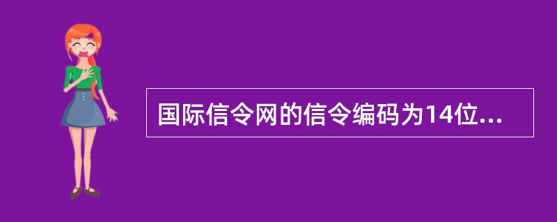 国际信令网的信令编码为14位，采用（）编号结构。