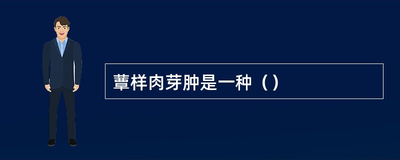 蕈样肉芽肿是一种（）