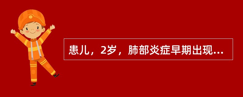 患儿，2岁，肺部炎症早期出现胸腔积液或液气胸，常提示以下何项感染（）