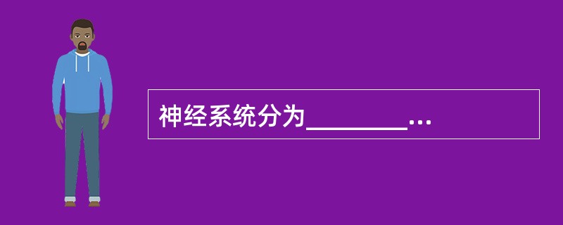 神经系统分为____________和__________。中枢神经包括____