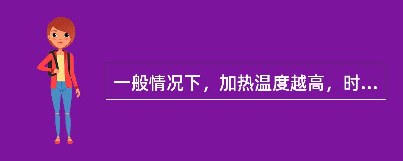 一般情况下，加热温度越高，时间越长，（）越严重。