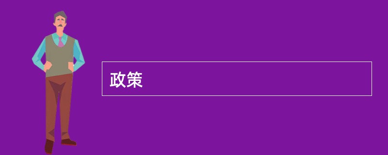 政策