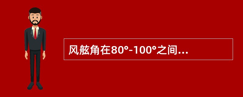 风舷角在80°-100°之间的风称为（）。