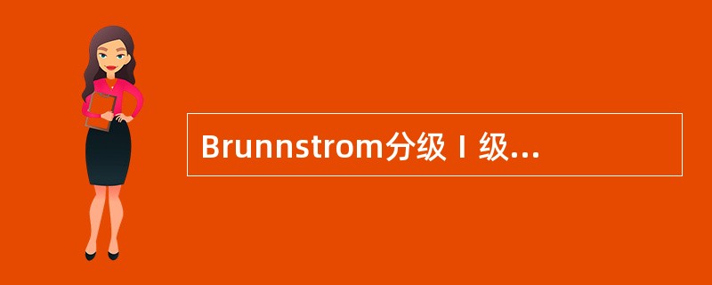 Brunnstrom分级Ⅰ级（）Brunnstrom分级Ⅱ级（）Brunnstr
