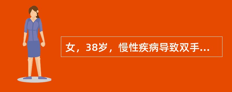 女，38岁，慢性疾病导致双手变形，颜面部可见蝶形红斑，结合图像，最可能的诊断是(