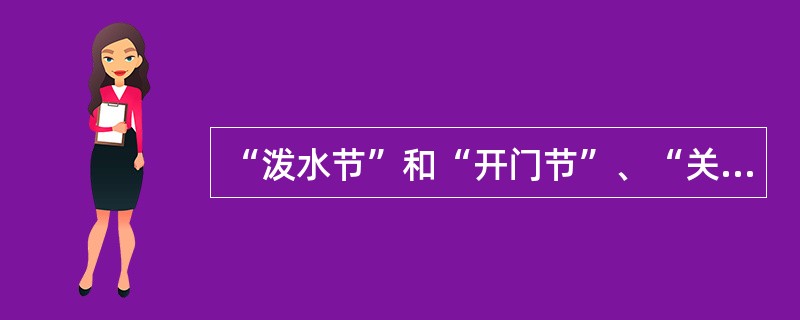 “泼水节”和“开门节”、“关门节”是彝族的重大节日。( )