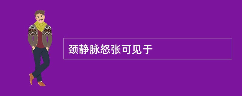 颈静脉怒张可见于