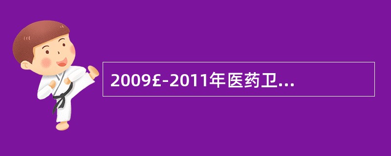 2009£­2011年医药卫生体制改革重点抓好哪五项改革?