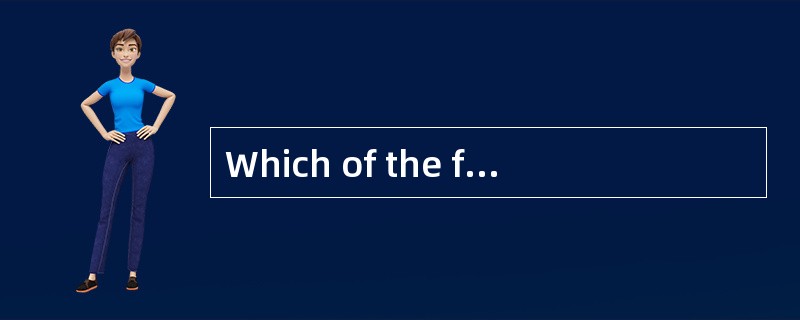 Which of the following is typical of nor