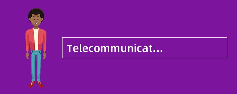 Telecommunications stand for devices and
