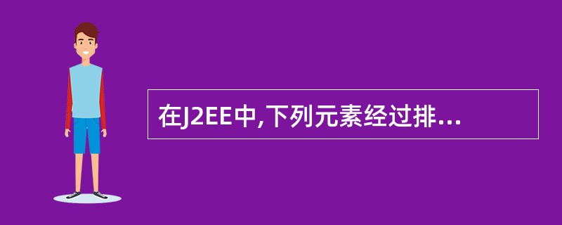 在J2EE中,下列元素经过排序的集合类是()。