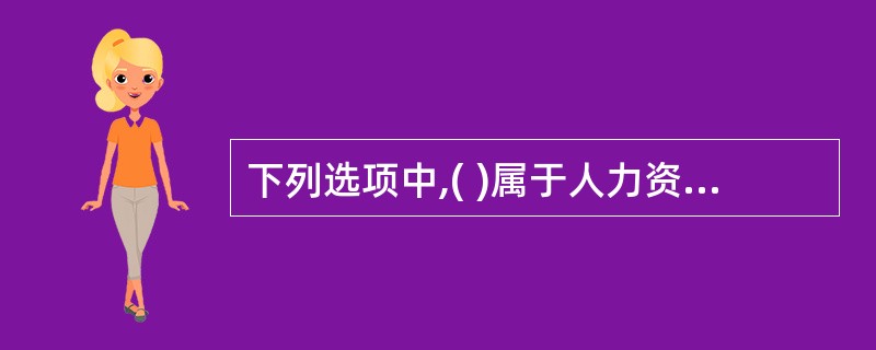 下列选项中,( )属于人力资源需求预测方法。