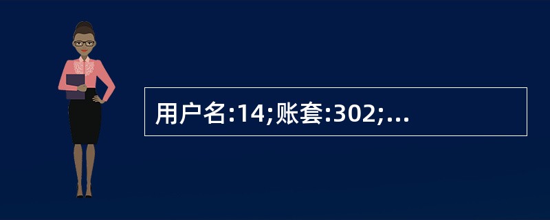 用户名:14;账套:302;操作日期:2013年1月31日 将“付0002号”凭