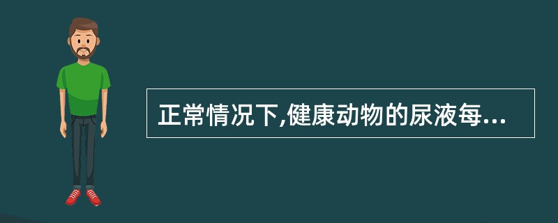 正常情况下,健康动物的尿液每个高倍视野的尿沉渣中白细胞数不应多于A、1个B、2个