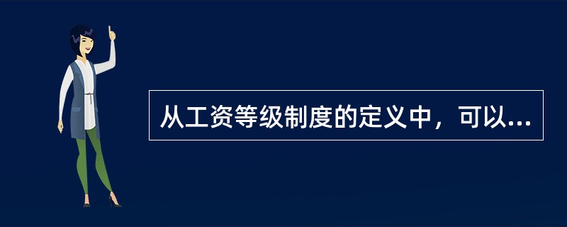 从工资等级制度的定义中，可以看出，劳动者的工资等级是根据他们的（）