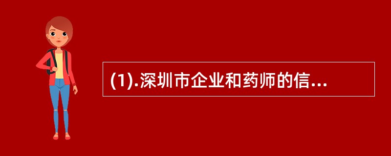 (1).深圳市企业和药师的信用等级分满分（）。(2).深圳市企业和药师的信用等级