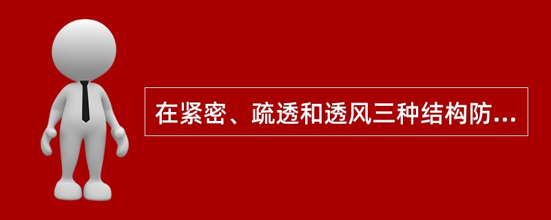 在紧密、疏透和透风三种结构防风林带中，那种结构防风效果最好，为什么？