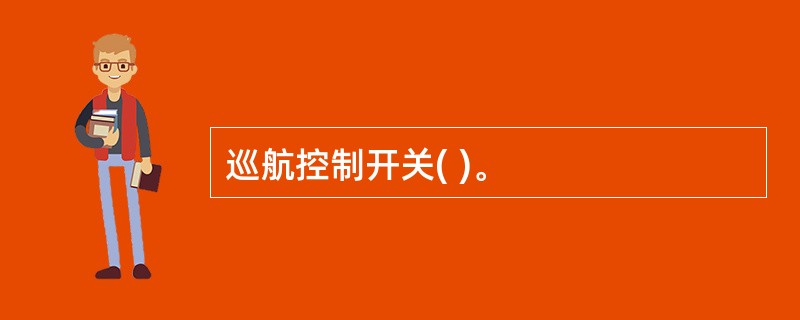 巡航控制开关( )。
