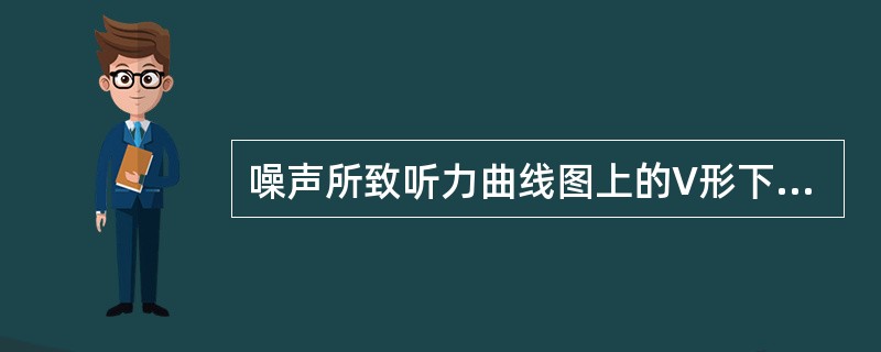 噪声所致听力曲线图上的V形下陷常发生在A、500~2000HzB、1000~30