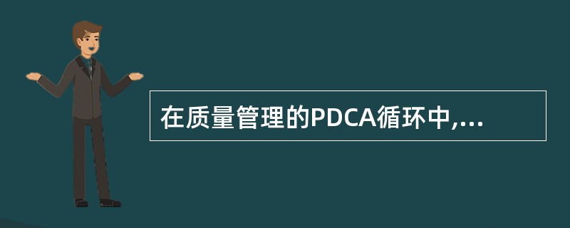 在质量管理的PDCA循环中,P阶段的职能包括()等