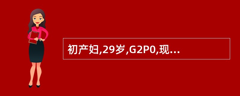 初产妇,29岁,G2P0,现妊娠35周,既往孕24周因脊柱裂胎儿而行引产1次。此