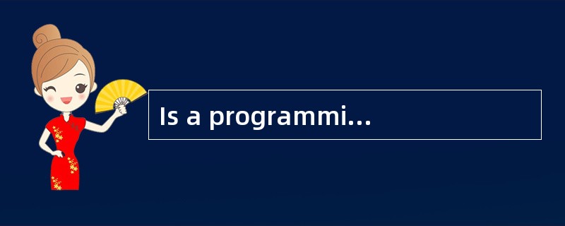 Is a programming model and an associated