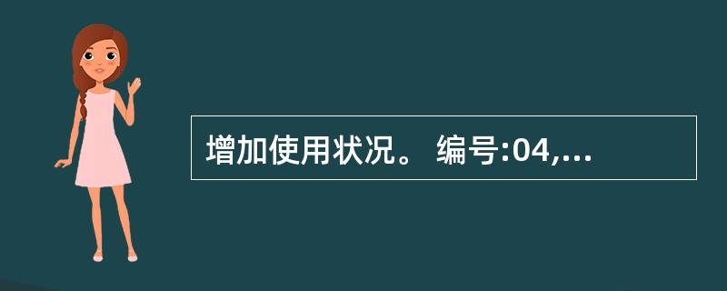 增加使用状况。 编号:04,名称:作废。