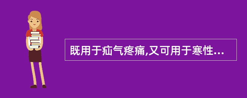 既用于疝气疼痛,又可用于寒性痛经的药物有A、乌药B、香附C、小茴香D、荔枝核E、