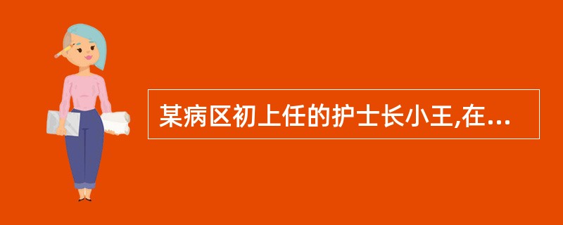 某病区初上任的护士长小王,在工作中经常感到手头上的事情千头万绪,无从下手,时间总