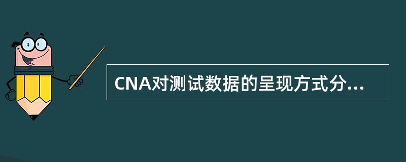 CNA对测试数据的呈现方式分为哪些?A、窗体模板B、信令相关C、地理位置D、组合