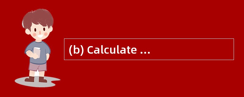 (b) Calculate the value of the closing s (b) Calculate the value of the closing s