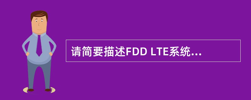 请简要描述FDD LTE系统中同步HARQ的概念