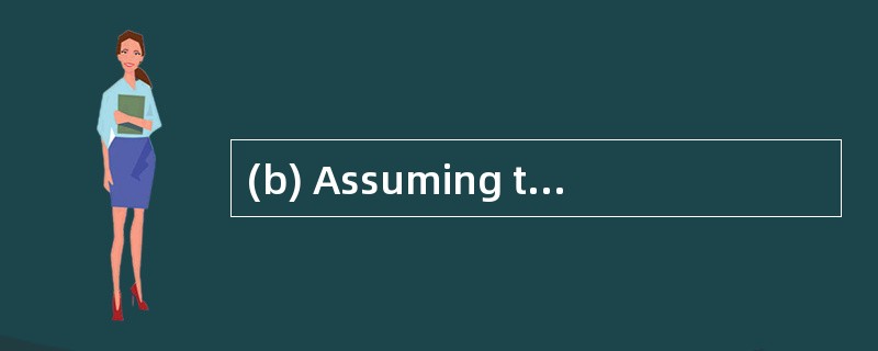 (b) Assuming that the income from the sa