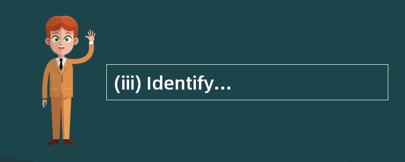 (iii) Identify and discuss an alternativ