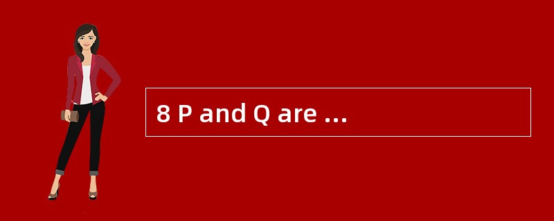 8 P and Q are in partnership, sharing pr