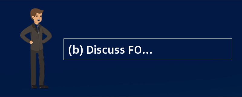 (b) Discuss FOUR factors that distinguis