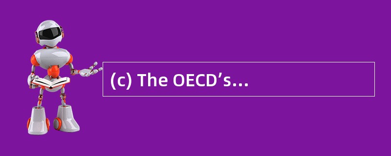 (c) The OECD’s Financial Action Task For