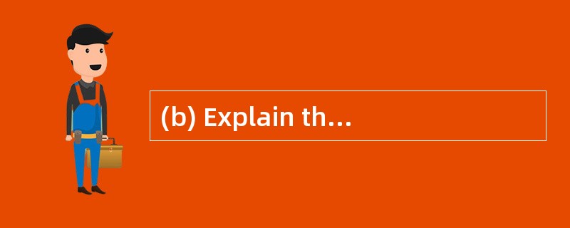 (b) Explain the matters that should be c