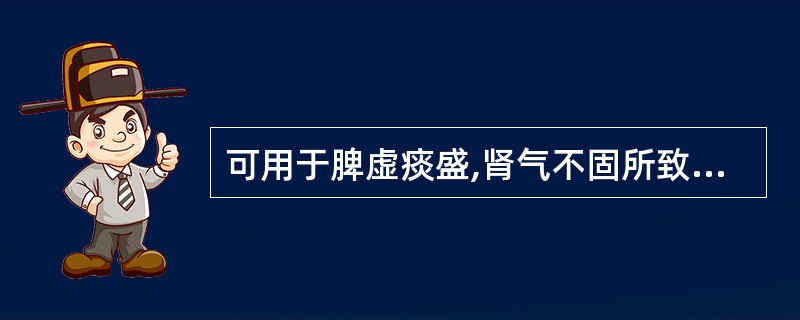 可用于脾虚痰盛,肾气不固所致咳嗽的非处方中成药的是( )。