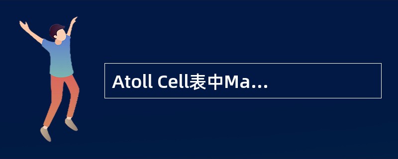 Atoll Cell表中Max Power是『____』