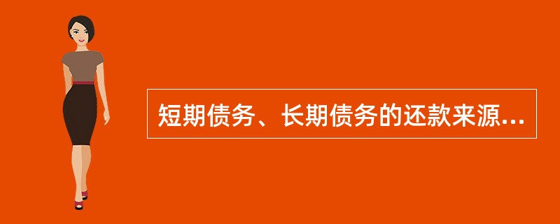 短期债务、长期债务的还款来源如何分析?