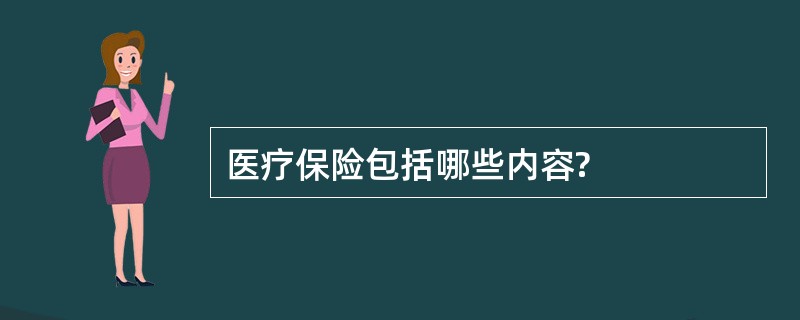 医疗保险包括哪些内容?