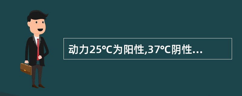 动力25℃为阳性,37℃阴性的细菌是A、小肠结肠炎耶森菌B、宋内志贺菌C、大肠埃